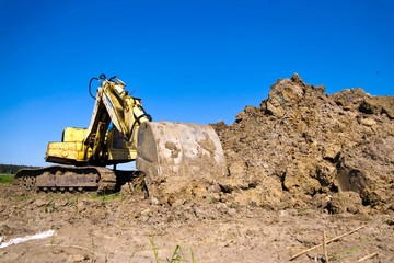 Fototapeta premium digger
