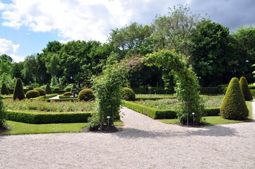 Eingang zum Rosengarten
