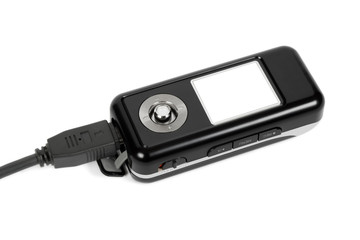 Mp3 player with blank screen