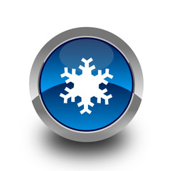 Snowflake button