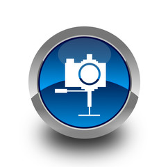 Reflex photocamera button - 32443765