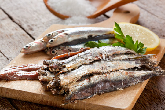 Alici marinate