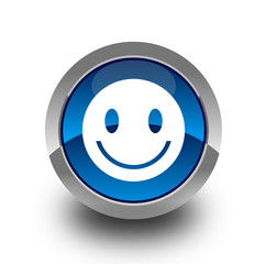 Fototapeta premium Smile button