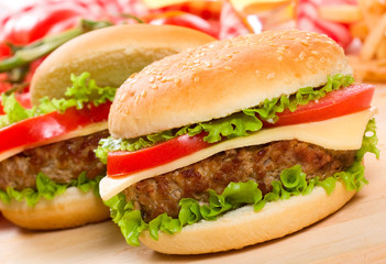 hamburgers