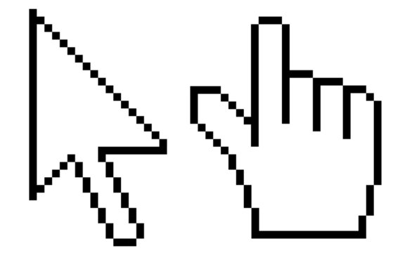 Computer Maus Computermaus Mauszeiger Cursor Hand Pfeil 1