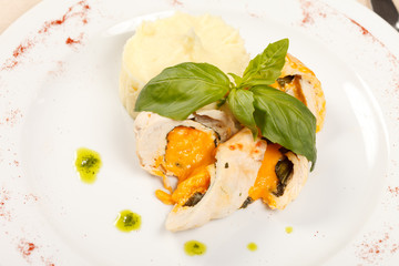 chicken fillet with ppotatoes