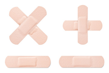 Medical adhesive plaster
