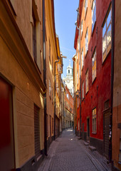Fototapeta na wymiar old town,Stockholm,Sweden