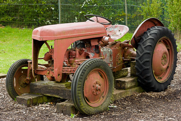 Vintage Farm Tractor