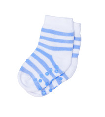 socks with a rubber sole that the child didn't slide on a floor