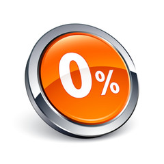 icône bouton internet 0%