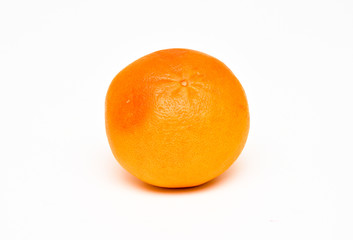 Fresh grapefruit isolated on the white