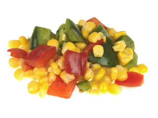 Sweetcorn and Pepper Salad