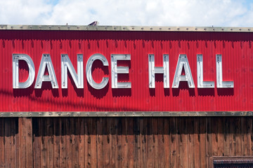 Dance Hall Sign
