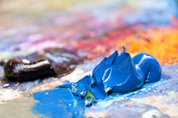 Palette de peinture