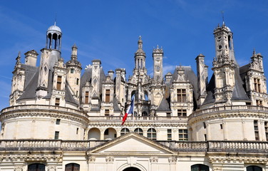 Naklejka premium Toitures de Chambord