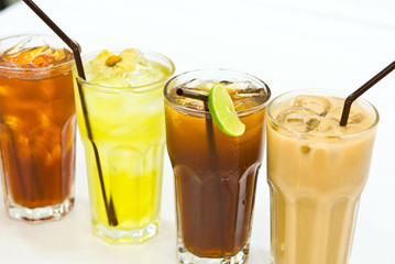 drink in a glass