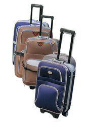 travelling suitcases