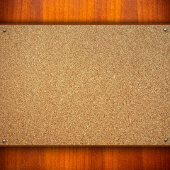 Fototapeta premium chipboard with wood frame