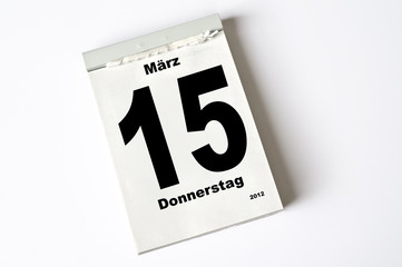 15. März 2012