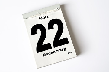 22. März 2012