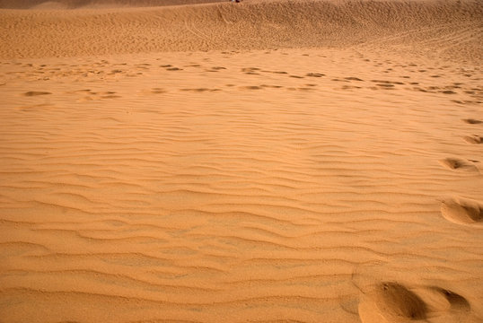 Sand dunes in Muine, Vietnam