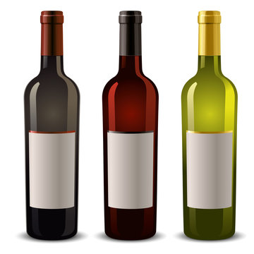 wine bottles
