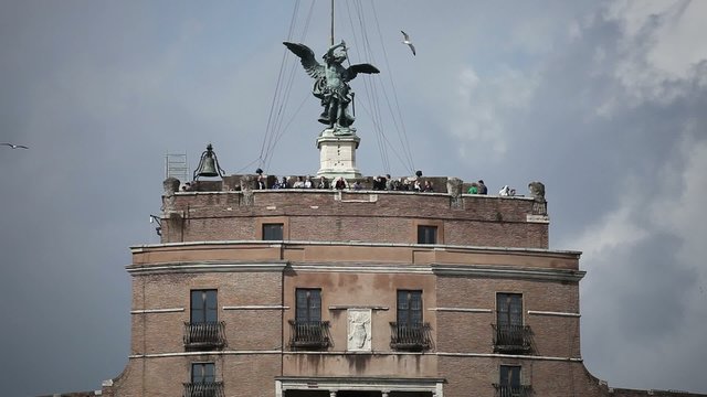 Roma, Castel S. Angelo, veduta