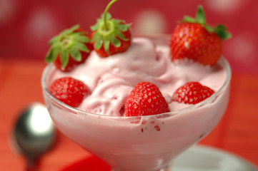 Strawberry Mousse - Mousse  alla fragola