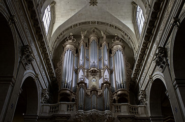 Fototapeta premium Cathedral Pipe Organ