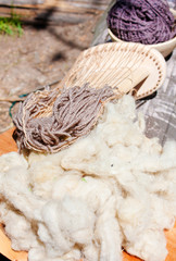 Wool and loom