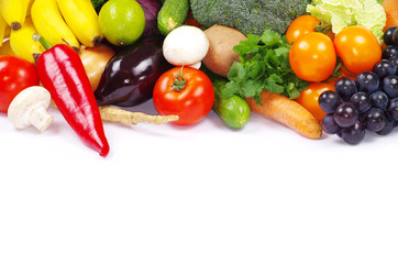 fruits and vegetables