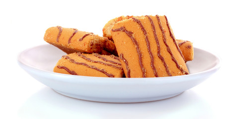 cookies isolated on white