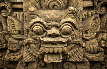 bali stone sculpture
