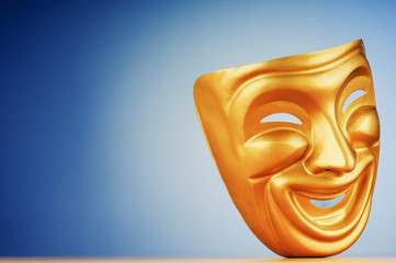 Masks with the theatre concept