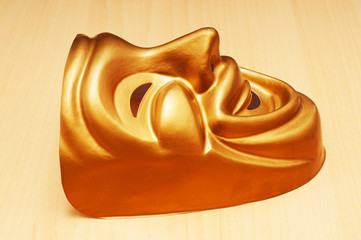 Masks with the theatre concept