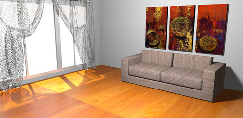 Interno di casa moderna