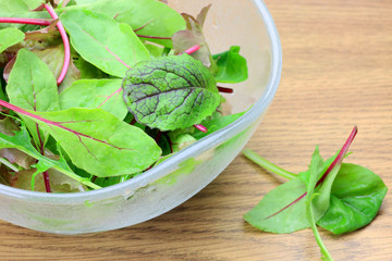 mesclun greens