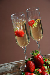 champagne e fragole