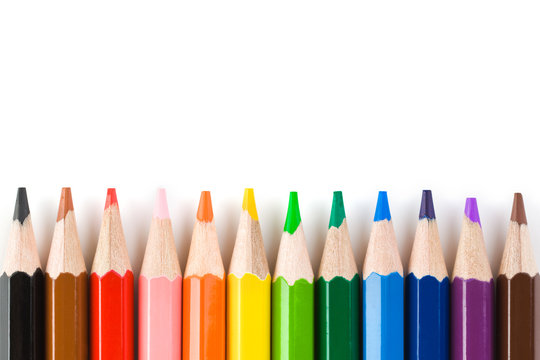 Multicolored pencils