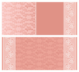 Wedding invitation - template