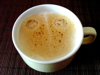 Tasse Kaffee am Morgen