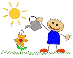 Kinderzeichnung 