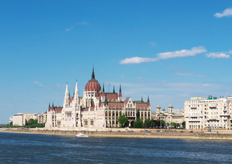 Fototapeta na wymiar Parliament building, Budapest, Hungary