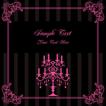 Candelabra frame