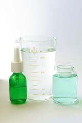 water,cosmetic and medical drops