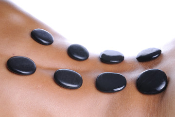 Massage - lava stone