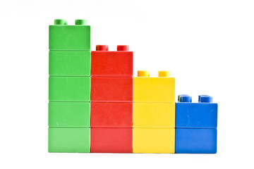 Naklejka premium Building blocks