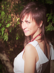 fashionable young women