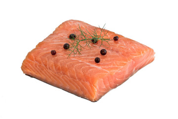 saumon fumé morceau